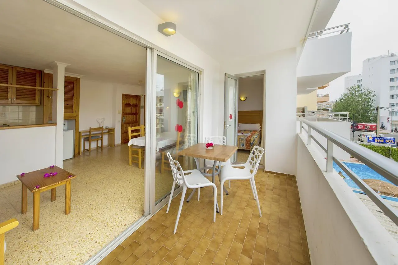 アパートホテル Apartamentos Green Line Bon Sol - Ab Group プラヤ・デン・ボッサ
