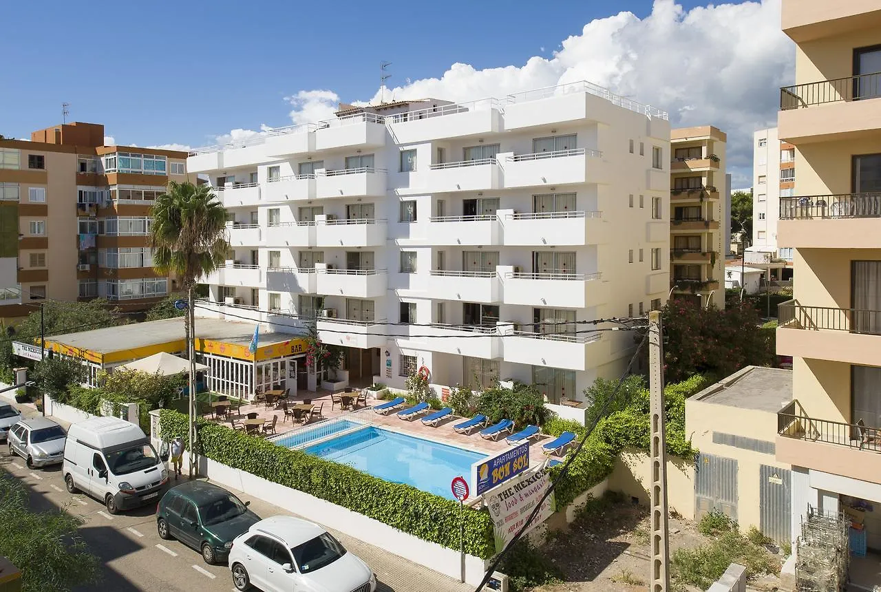 ** アパートホテル Apartamentos Green Line Bon Sol - Ab Group プラヤ・デン・ボッサ スペイン